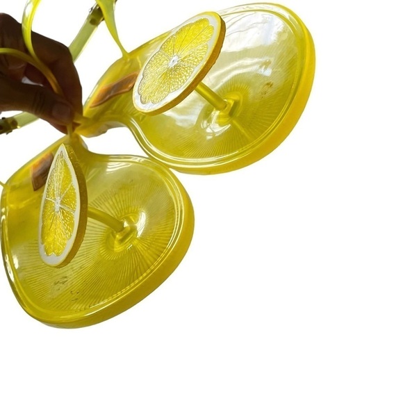 KATY PERRY Geli Yellow Lemon Sandals 10.5 - Picture 4 of 13